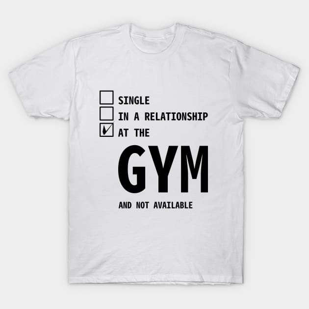 IN LOVE WITH GYM T-Shirt by MoreThanThat